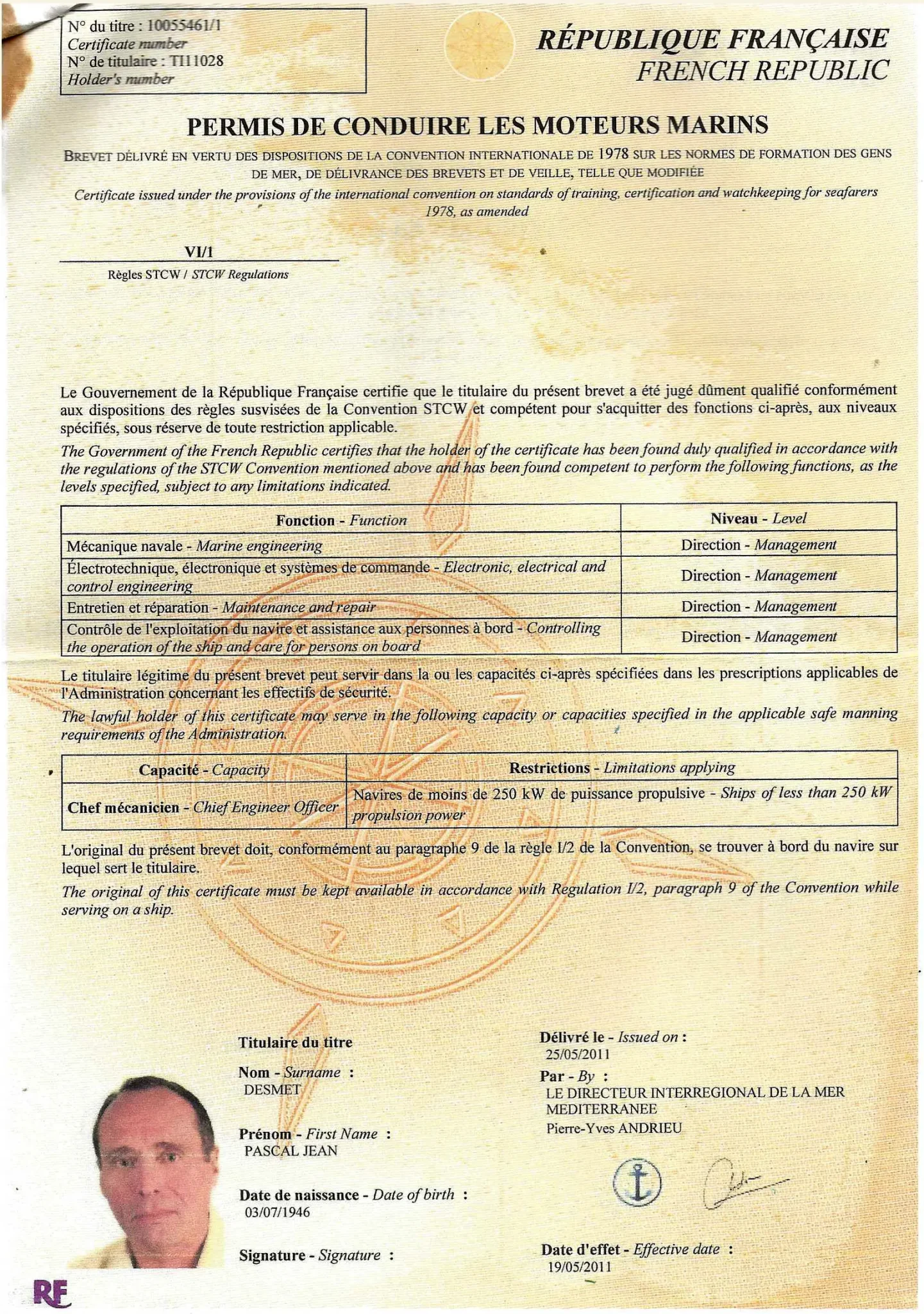 document permis 2